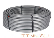 Труба стабильная из сшитого полиэтилена 16 мм STOUT PE-Xc/Al/PE-Xc 16x2,6 (бухта 100 м) серая