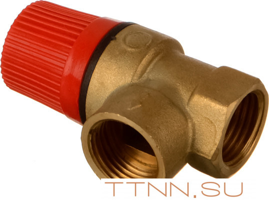 Предохранительный клапан Rommer 3 бар 3/4"x1" (RVS-0001-003020) Предохранительный клапан Rommer 3 бар 3/4"x1" (RVS-0001-003020)