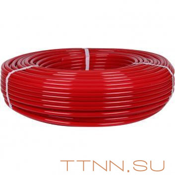 Труба сшитый полиэтилен 16 мм STOUT PEX-a 16х2,0 (бухта 100 метров) красная