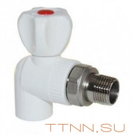 Кран шаровой для радиатора угловой Valfex 25х3/4