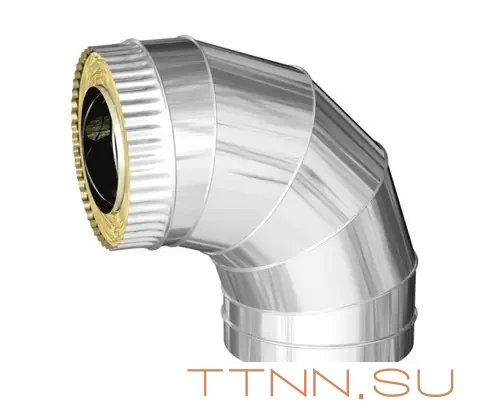 Сэндвич-отвод угол 90° Ф220х300