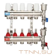 Коллекторная группа с расходомерами Vieir 5 вых VR112-05A Коллекторная группа с расходомерами Vieir 5 вых VR112-05A