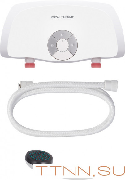 Электрический проточный водонагреватель 5 кВт Royal Thermo Smartfix S (5,5 kW) - душ