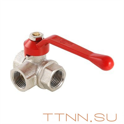 Кран шаровый трехходовой Valtec 1/2 VT.361