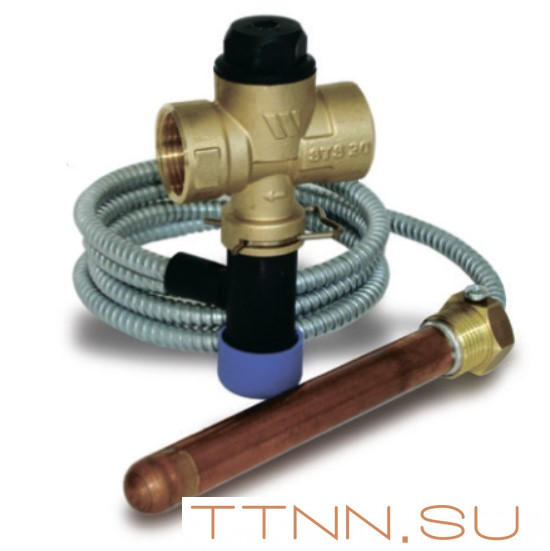 Предохранительный клапан Watts STS.20S (L=1300мм, T=97°С) Предохранительный клапан Watts STS.20S (L=1300мм, T=97°С)