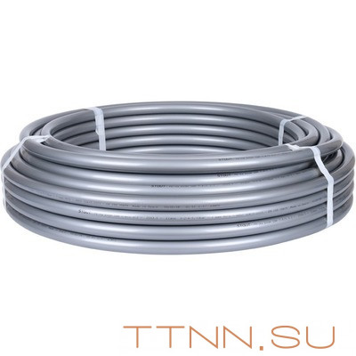 Труба сшитый полиэтилен 25 мм STOUT PEX-a 25х3,5 (бухта 116 метров) серая Труба сшитый полиэтилен 25 мм STOUT PEX-a 25х3,5 (бухта 116 метров) серая