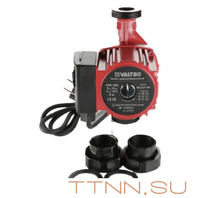 Насос для отопления VALTEC RS 25/6-180 Насос для отопления VALTEC RS 25/6-180