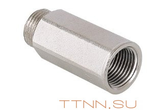 Удлинитель Valtec 1/2 х10 мм VTr.197.N.0410 Удлинитель Valtec 1/2 х10 мм VTr.197.N.0410