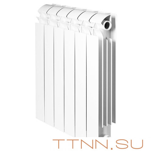 Алюминиевый радиатор Global VOX- R 500 8 секций, нижнее подключение Алюминиевый радиатор Global VOX- R 500 8 секций, нижнее подключение