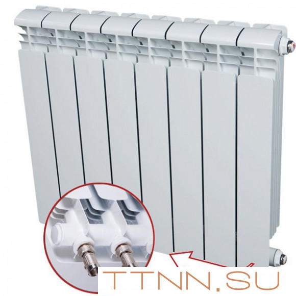 Алюминиевый радиатор Rifar Alum Ventil 350 4 секц. Алюминиевый радиатор Rifar Alum Ventil 350 4 секц.