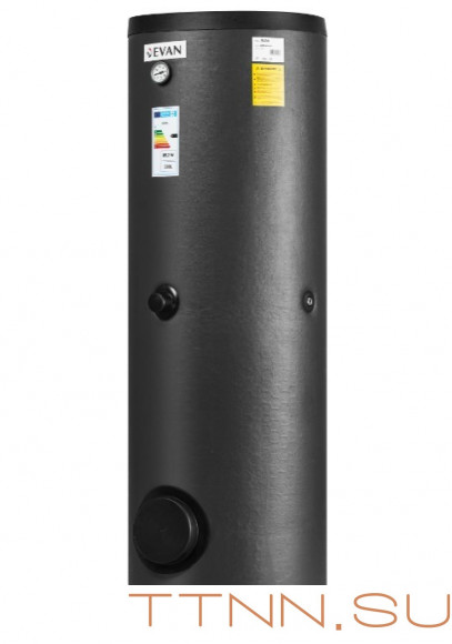 Бойлер косвенного нагрева с двумя змеевиками ЭВАН WBС-HT-160 Бойлер косвенного нагрева с двумя змеевиками ЭВАН WBС-HT-160