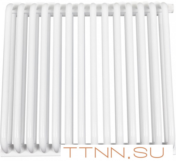 Стальной трубчатый радиатор 2-колончатый Rommer RST 2050/14 нижнее правое подключение RAL9016