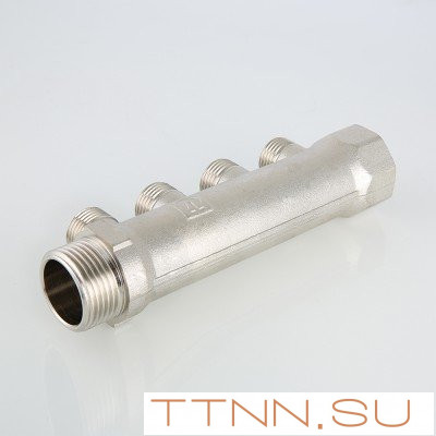 Коллектор Valtec 3/4"х 3 выхода х 1/2" VTc.500 N