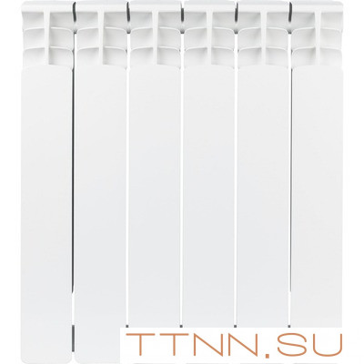 Биметаллический радиатор STOUT SPACE 500 6 секций (SRB-0310-050006)