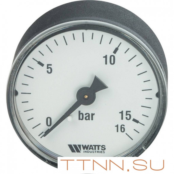 Манометр аксиальный Watts F+R100(MDA) 63/16x1/4" Манометр аксиальный Watts F+R100(MDA) 63/16x1/4"