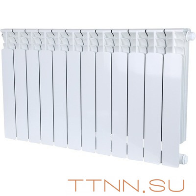 Биметаллический радиатор STOUT SPACE 500 нижнее 12 секций (SRB-0320-050012) Биметаллический радиатор STOUT SPACE 500 нижнее 12 секций (SRB-0320-050012)