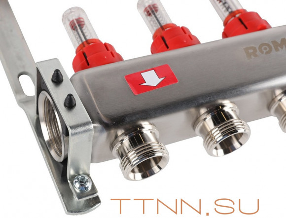 Для отопления Rommer 1"/3/4"x12 с расходомерами (RMS-1200-000012) Для отопления Rommer 1"/3/4"x12 с расходомерами (RMS-1200-000012)