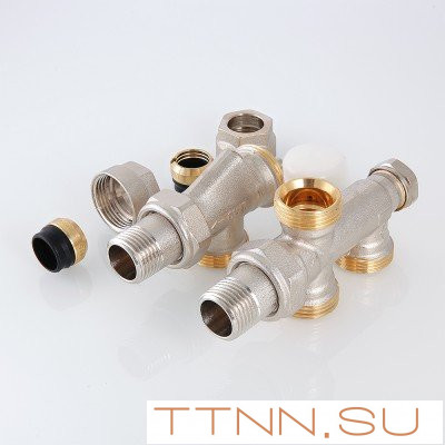 Узел нижнего подключения радиатора Valtec 1/2х100% VT.225 К N E04100