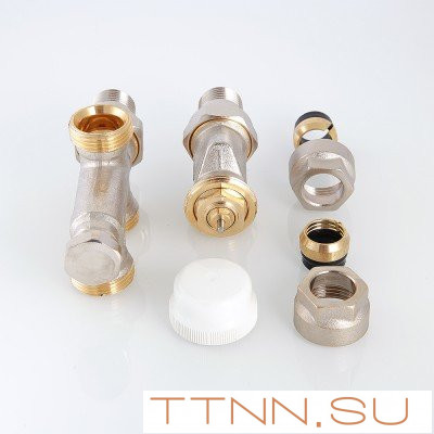 Узел нижнего подключения радиатора Valtec 1/2х100% VT.225 К N E04100