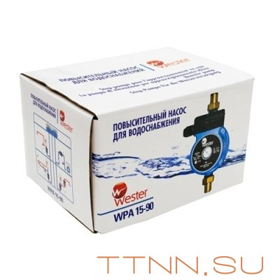 Повысительный насос Wester WPA 15-90 (0-18-0070)