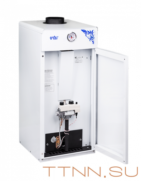 Газовый напольный котел СервисГаз Очаг Премиум АОГВ-17,4 Е с автоматикой SIT