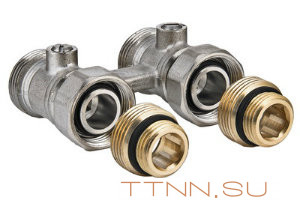 Узел нижнего подключения радиатора комплект Valtec 1/2*3/4 VT.345K.N.E04