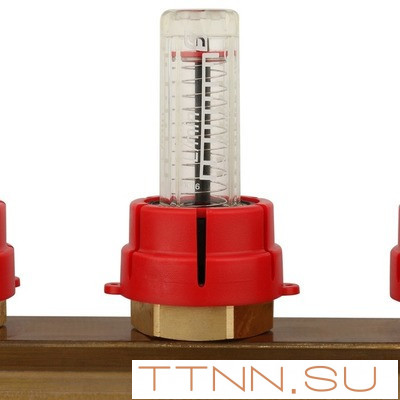 Для отопления STOUT Коллектор регулируемый с расходомерами 1/3/4x7 Для отопления STOUT Коллектор регулируемый с расходомерами 1/3/4x7