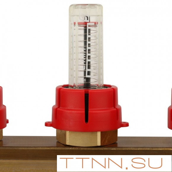 Для отопления STOUT Коллектор регулируемый с расходомерами 1/3/4x7 Для отопления STOUT Коллектор регулируемый с расходомерами 1/3/4x7