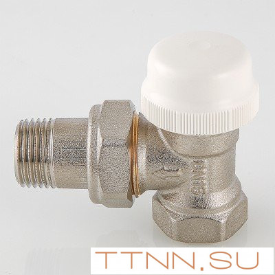 Клапан термостатический для радиатора угловой Valtec 3/4 VT.031