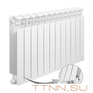 Радиатор биметаллический Rifar Base 500 Ventil 12 секций Радиатор биметаллический Rifar Base 500 Ventil 12 секций