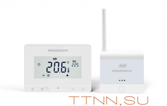 Беспроводной электронный термостат MIZUDO Т19ХWHB-7RF-A PP (TY) Беспроводной электронный термостат MIZUDO Т19ХWHB-7RF-A PP (TY)