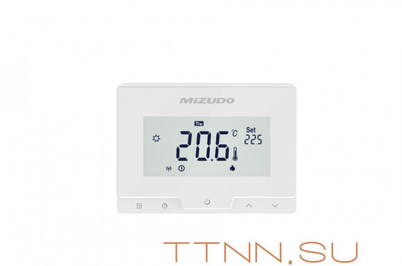Беспроводной электронный термостат MIZUDO Т19ХWHB-7RF-A PP (TY) Беспроводной электронный термостат MIZUDO Т19ХWHB-7RF-A PP (TY)
