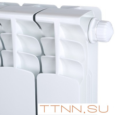 Биметаллический радиатор STOUT SPACE 500 нижнее 9 секций (SRB-0320-050009)