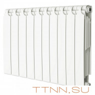 Секционный биметаллический Радиатор ТеплоПрибор BR1-500 - 16 секций теплоотдача 2960 Вт