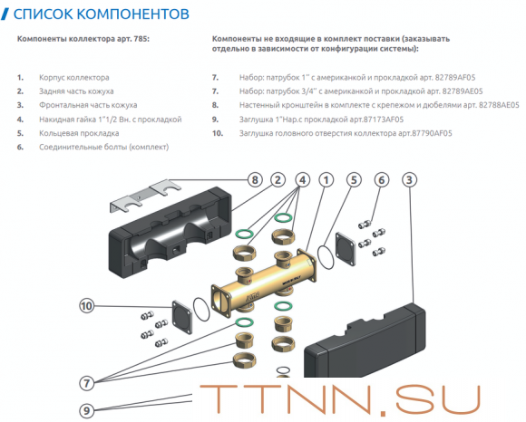Коллектор ICMA Коллектор (87785AF05)