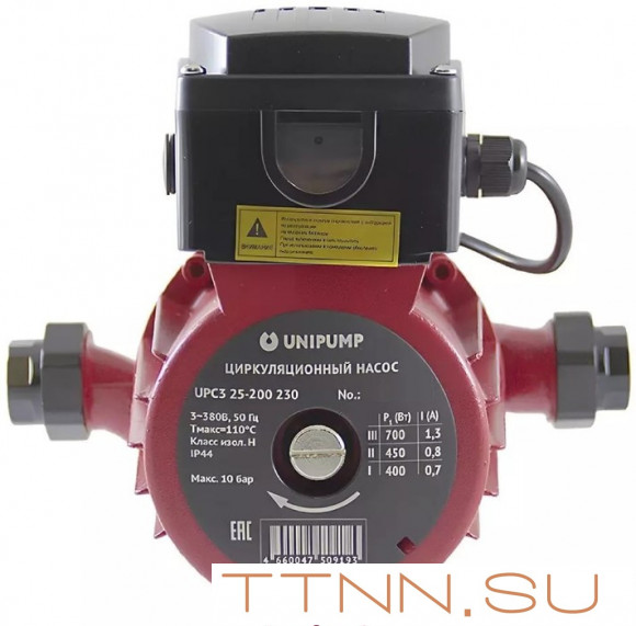 Насос для отопления Unipump UPC3 25-200 230 Насос для отопления Unipump UPC3 25-200 230