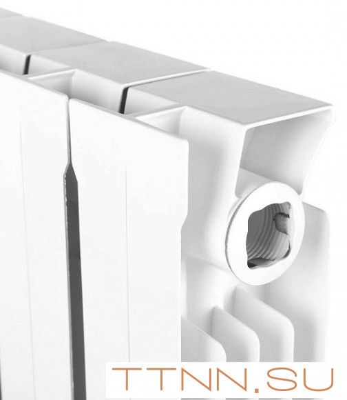 Биметаллический радиатор STOUT STYLE 500 8 секций (SRB-0110-050008) Биметаллический радиатор STOUT STYLE 500 8 секций (SRB-0110-050008)