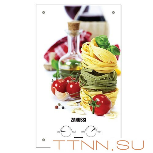 Газовая колонка Zanussi GWH 10 Fonte Glass La Spezia Газовая колонка Zanussi GWH 10 Fonte Glass La Spezia