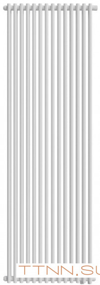 Стальной трубчатый радиатор 2-колончатый Royal Thermo Shift R22 VC2180 - 14 секц. RAL9016, нижнее 1/2