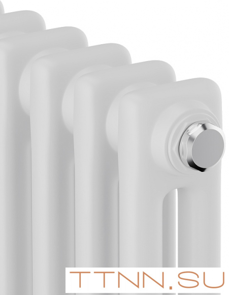 Стальной трубчатый радиатор 3-колончатый Royal Thermo Insignia C3030 - 22 секц. RAL9016, боковое 1/2