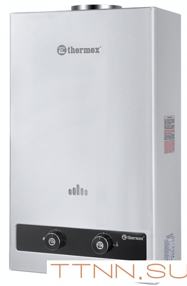 Газовый проточный водонагреватель Thermex B 20 D (Silver)