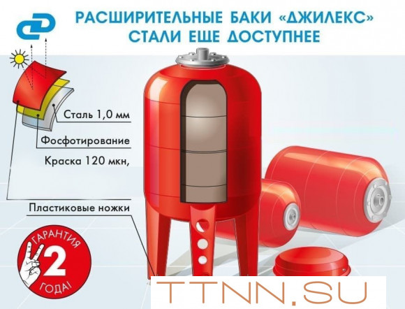 Расширительный бак Джилекс ВП 14 Расширительный бак Джилекс ВП 14