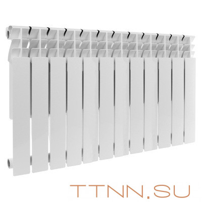 Алюминиевый радиатор Rommer Plus 500 12 секций
