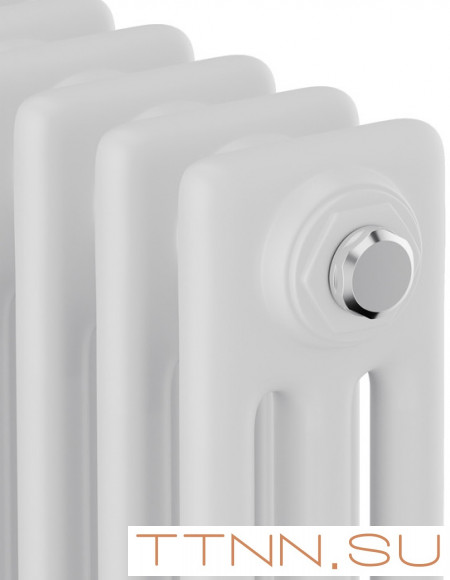 Стальной трубчатый радиатор 3-колончатый Royal Thermo Insignia C3050 - 30 секц. RAL9016, боковое 1/2