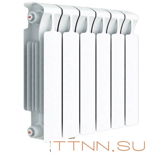 Радиатор биметаллический Rifar Monolit 500 Ventil 6 секций