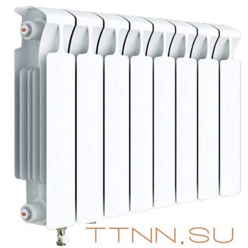 Радиатор биметаллический Rifar Monolit 500 Ventil 8 секций