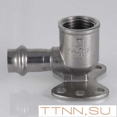 Водорозетка из нержавеющей стали Valtec 22х3/4" Водорозетка из нержавеющей стали Valtec 22х3/4"