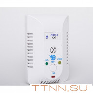 Сигнализатор загазованности Счетприбор СЗС-2 СО (Оксида углерода) с клапаном КЗГ Ду15