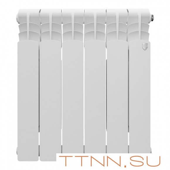Алюминиевый радиатор Royal Thermo Revolution 500 2.0 6 секц. Алюминиевый радиатор Royal Thermo Revolution 500 2.0 6 секц.