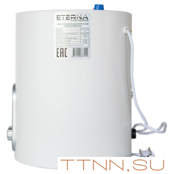 Электрический накопительный водонагреватель ETERNA RK-10/U